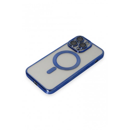 Newface iPhone 14 Pro Max Kılıf Kross Magneticsafe Kapak - Lacivert Newface iPhone 14 Pro Max Kılıf Kross Magneticsafe Kapak - Lacivert