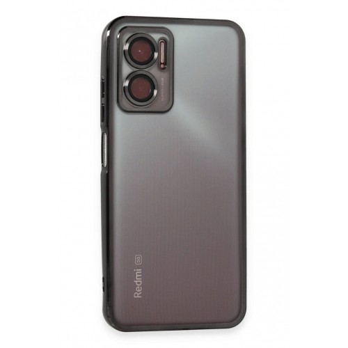 Newface Xiaomi Redmi Note 11E Kılıf Razer Lensli Silikon - Siyah Newface Xiaomi Redmi Note 11E Kılıf Razer Lensli Silikon - Siyah