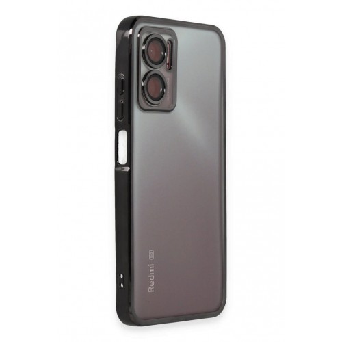Newface Xiaomi Redmi Note 11E Kılıf Razer Lensli Silikon - Siyah Newface Xiaomi Redmi Note 11E Kılıf Razer Lensli Silikon - Siyah