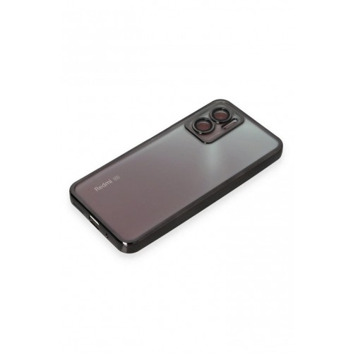 Newface Xiaomi Redmi Note 11E Kılıf Razer Lensli Silikon - Siyah Newface Xiaomi Redmi Note 11E Kılıf Razer Lensli Silikon - Siyah