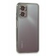 Newface Xiaomi Redmi Note 11E Kılıf Razer Lensli Silikon - Gümüş