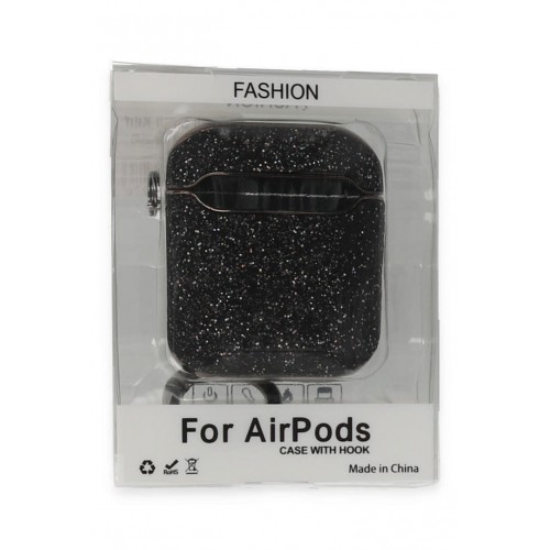 Newface Airpods 2 (2.nesil) Spell Simli Kılıf - Siyah