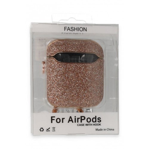 Newface Airpods 2 (2.nesil) Spell Simli Kılıf - Rose Gold Newface Airpods 2 (2.nesil) Spell Simli Kılıf - Rose Gold