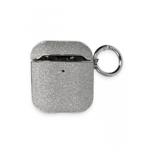 Newface Airpods 2 (2.nesil) Spell Simli Kılıf - Gümüş Newface Airpods 2 (2.nesil) Spell Simli Kılıf - Gümüş