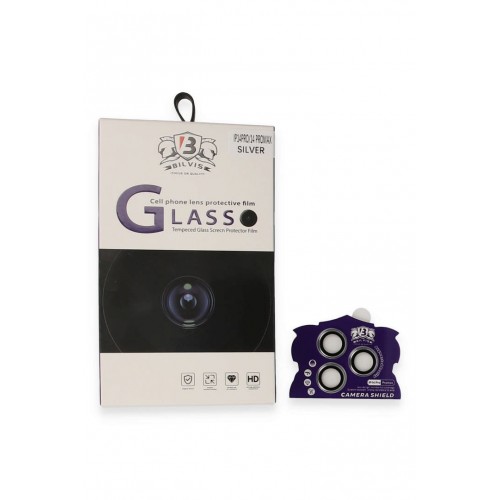 Newface iPhone 14 Pro Bilvis Titan Kamera Lens - Gümüş Newface iPhone 14 Pro Bilvis Titan Kamera Lens - Gümüş