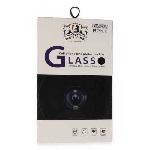Newface iPhone 14 Pro Bilvis Titan Kamera Lens - Derin Mor Newface iPhone 14 Pro Bilvis Titan Kamera Lens - Derin Mor