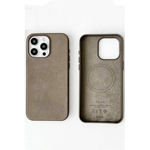 Newface iPhone 15 Pro Max Kılıf Karen Magsafe Kapak - Kahverengi Newface iPhone 15 Pro Max Kılıf Karen Magsafe Kapak - Kahverengi