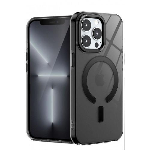 Newface iPhone 13 Pro Max Kılıf Troy Magsafe Kapak - Siyah Newface iPhone 13 Pro Max Kılıf Troy Magsafe Kapak - Siyah