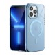 Newface iPhone 13 Pro Max Kılıf Troy Magsafe Kapak - Mavi Newface iPhone 13 Pro Max Kılıf Troy Magsafe Kapak - Mavi