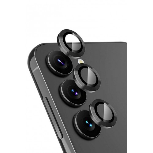 Newface Samsung Galaxy A24 4G Valdez Metal Kamera Lens - Siyah Newface Samsung Galaxy A24 4G Valdez Metal Kamera Lens - Siyah