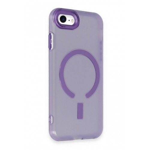 Newface iPhone 8 Kılıf Troy Magsafe Kapak - Mor Newface iPhone 8 Kılıf Troy Magsafe Kapak - Mor