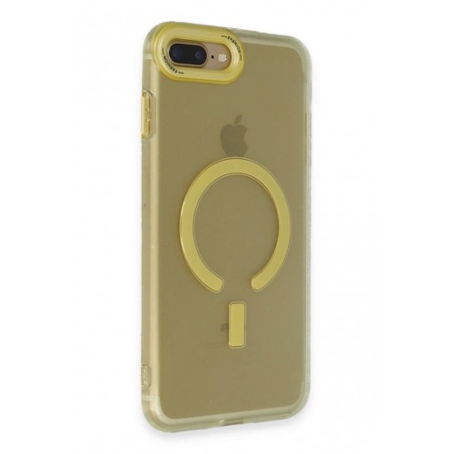 Newface iPhone 8 Plus Kılıf Troy Magsafe Kapak - Sarı Newface iPhone 8 Plus Kılıf Troy Magsafe Kapak - Sarı