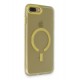 Newface iPhone 8 Plus Kılıf Troy Magsafe Kapak - Sarı Newface iPhone 8 Plus Kılıf Troy Magsafe Kapak - Sarı