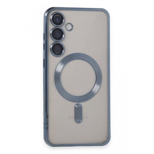 Newface Samsung Galaxy S24 Kılıf Kross Magneticsafe Kapak - Sierra Blue Newface Samsung Galaxy S24 Kılıf Kross Magneticsafe Kapak - Sierra Blue