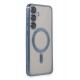 Newface Samsung Galaxy S24 Kılıf Kross Magneticsafe Kapak - Sierra Blue Newface Samsung Galaxy S24 Kılıf Kross Magneticsafe Kapak - Sierra Blue