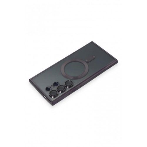 Newface Samsung Galaxy S24 Ultra Kılıf Kross Magneticsafe Kapak - Mor Newface Samsung Galaxy S24 Ultra Kılıf Kross Magneticsafe Kapak - Mor