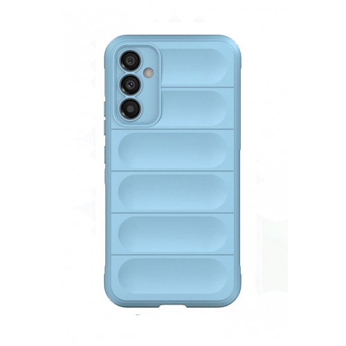 Newface Samsung Galaxy A25 5G Kılıf Optimum Silikon - Sky Blue