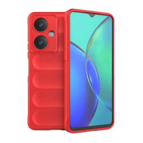 Newface Vivo Y27 Kılıf Optimum Silikon - Kırmızı Newface Vivo Y27 Kılıf Optimum Silikon - Kırmızı