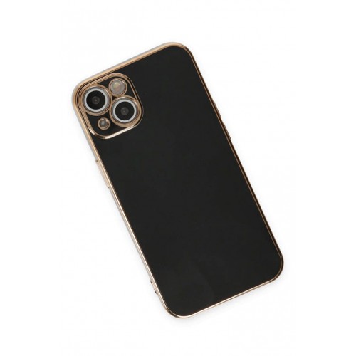 Newface iPhone 15 Kılıf Volet Silikon - Siyah Newface iPhone 15 Kılıf Volet Silikon - Siyah