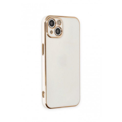 Newface iPhone 15 Kılıf Volet Silikon - Beyaz Newface iPhone 15 Kılıf Volet Silikon - Beyaz