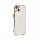 Newface iPhone 15 Kılıf Volet Silikon - Beyaz Newface iPhone 15 Kılıf Volet Silikon - Beyaz