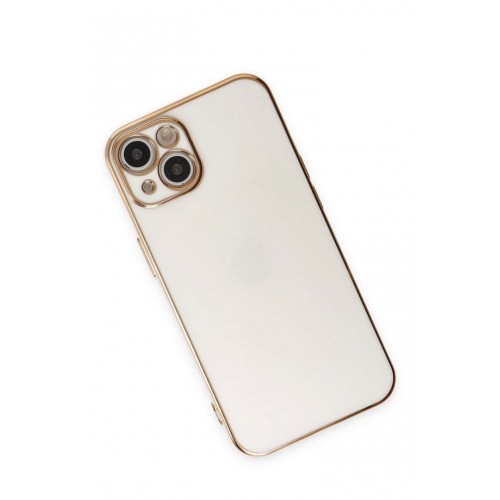 Newface iPhone 15 Kılıf Volet Silikon - Beyaz Newface iPhone 15 Kılıf Volet Silikon - Beyaz
