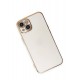Newface iPhone 15 Kılıf Volet Silikon - Beyaz Newface iPhone 15 Kılıf Volet Silikon - Beyaz