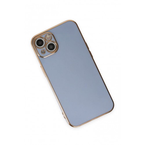 Newface iPhone 15 Kılıf Volet Silikon - Mavi Newface iPhone 15 Kılıf Volet Silikon - Mavi