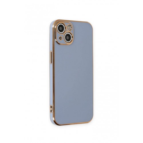 Newface iPhone 15 Kılıf Volet Silikon - Mavi Newface iPhone 15 Kılıf Volet Silikon - Mavi