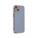 Newface iPhone 15 Kılıf Volet Silikon - Mavi Newface iPhone 15 Kılıf Volet Silikon - Mavi