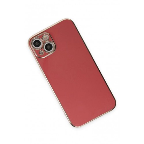 Newface iPhone 15 Kılıf Volet Silikon - Kırmızı Newface iPhone 15 Kılıf Volet Silikon - Kırmızı