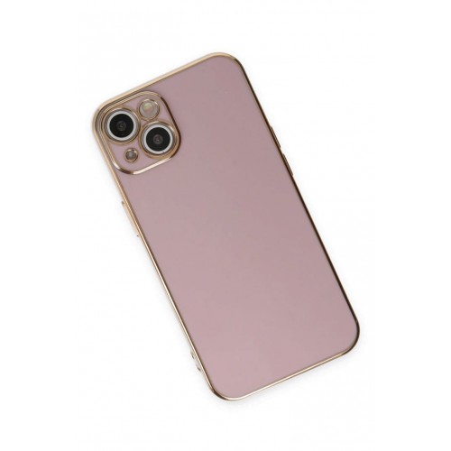 Newface iPhone 15 Kılıf Volet Silikon - Mor Newface iPhone 15 Kılıf Volet Silikon - Mor