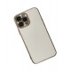 Newface iPhone 15 Pro Kılıf Volet Silikon - Beyaz Newface iPhone 15 Pro Kılıf Volet Silikon - Beyaz