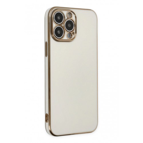 Newface iPhone 15 Pro Kılıf Volet Silikon - Beyaz Newface iPhone 15 Pro Kılıf Volet Silikon - Beyaz