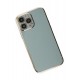 Newface iPhone 15 Pro Kılıf Volet Silikon - Açık Yeşil Newface iPhone 15 Pro Kılıf Volet Silikon - Açık Yeşil
