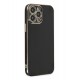 Newface iPhone 15 Pro Max Kılıf Volet Silikon - Siyah Newface iPhone 15 Pro Max Kılıf Volet Silikon - Siyah