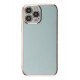 Newface iPhone 15 Pro Max Kılıf Volet Silikon - Açık Yeşil
