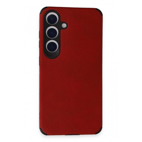 Newface Samsung Galaxy S24 Kılıf Loop Deri Silikon - Kırmızı Newface Samsung Galaxy S24 Kılıf Loop Deri Silikon - Kırmızı