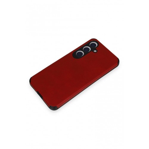 Newface Samsung Galaxy S24 Kılıf Loop Deri Silikon - Kırmızı Newface Samsung Galaxy S24 Kılıf Loop Deri Silikon - Kırmızı