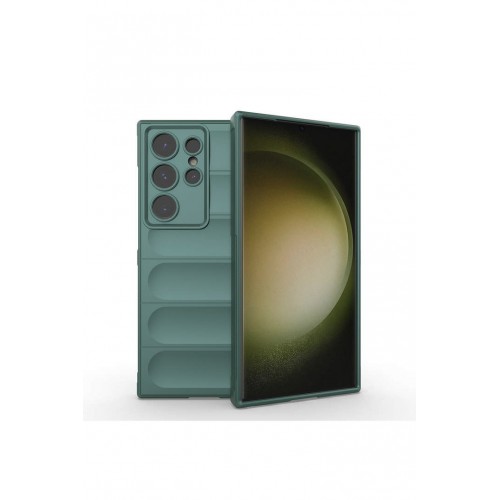 Newface Samsung Galaxy S24 Ultra Kılıf Optimum Silikon - Koyu Yeşil Newface Samsung Galaxy S24 Ultra Kılıf Optimum Silikon - Koyu Yeşil