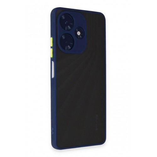 Newface İnfinix Hot 30 4G Kılıf Montreal Silikon Kapak - Lacivert Newface İnfinix Hot 30 4G Kılıf Montreal Silikon Kapak - Lacivert