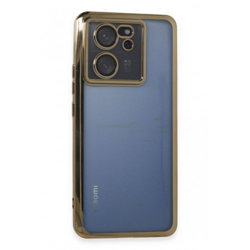 Newface Xiaomi Mi 13T Kılıf Razer Lensli Silikon - Gold Newface Xiaomi Mi 13T Kılıf Razer Lensli Silikon - Gold