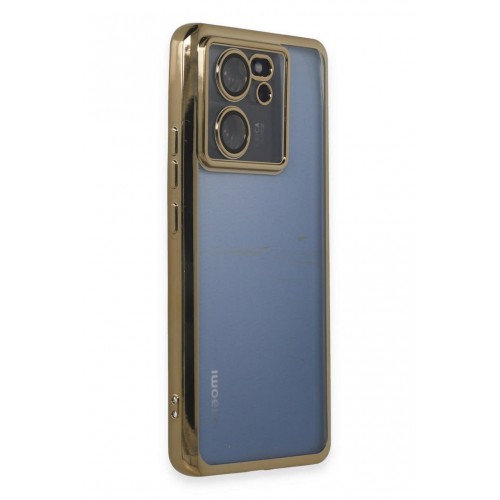 Newface Xiaomi Mi 13T Kılıf Razer Lensli Silikon - Gold Newface Xiaomi Mi 13T Kılıf Razer Lensli Silikon - Gold