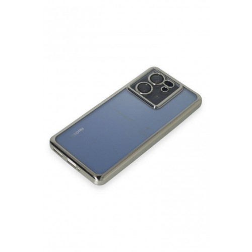 Newface Xiaomi Mi 13T Kılıf Razer Lensli Silikon - Gümüş Newface Xiaomi Mi 13T Kılıf Razer Lensli Silikon - Gümüş