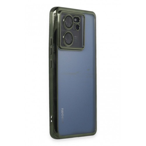 Newface Xiaomi Mi 13T Pro Kılıf Razer Lensli Silikon - Yeşil Newface Xiaomi Mi 13T Pro Kılıf Razer Lensli Silikon - Yeşil