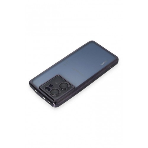 Newface Xiaomi Mi 13T Pro Kılıf Razer Lensli Silikon - Mor Newface Xiaomi Mi 13T Pro Kılıf Razer Lensli Silikon - Mor