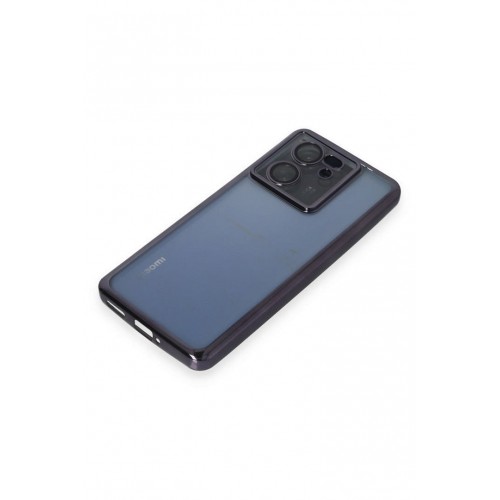 Newface Xiaomi Mi 13T Pro Kılıf Razer Lensli Silikon - Mor Newface Xiaomi Mi 13T Pro Kılıf Razer Lensli Silikon - Mor