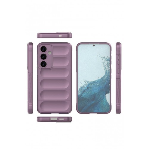 Newface Samsung Galaxy S24 Kılıf Optimum Silikon - Mor Newface Samsung Galaxy S24 Kılıf Optimum Silikon - Mor