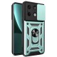 Newface Xiaomi Redmi Note 13 5G Kılıf Pars Lens Yüzüklü Silikon - Yeşil