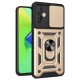 Newface İnfinix Hot 30 4G Kılıf Pars Lens Yüzüklü Silikon - Gold Newface İnfinix Hot 30 4G Kılıf Pars Lens Yüzüklü Silikon - Gold